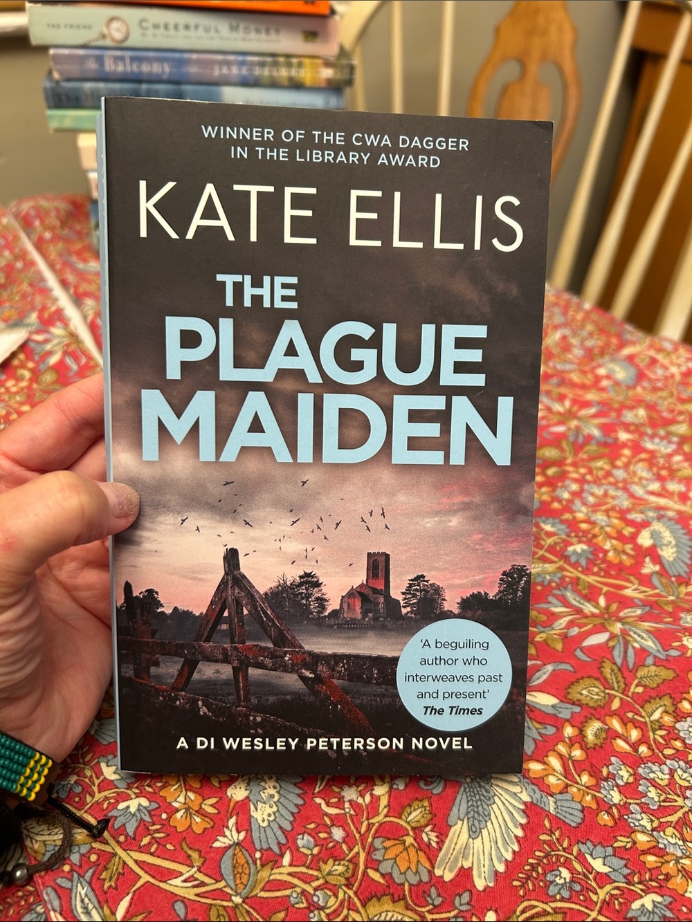 The Plague Maiden - Mystery Paperback (Blue Cover)